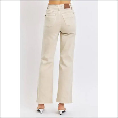 Jeans so Fabulous they Deserve their Own Instagram Account! 😎💥 High Waist Distressed Wide Leg Delight! - on Sale Worldwide Shipping