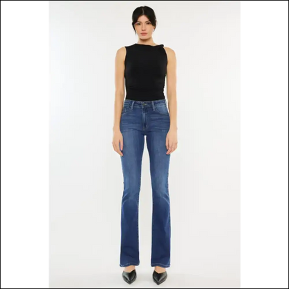 Jeans so Good You’ll Forget your Ex – Kancan High Rise Slim Bootcut! 😂👖 - on Sale Worldwide Shipping
