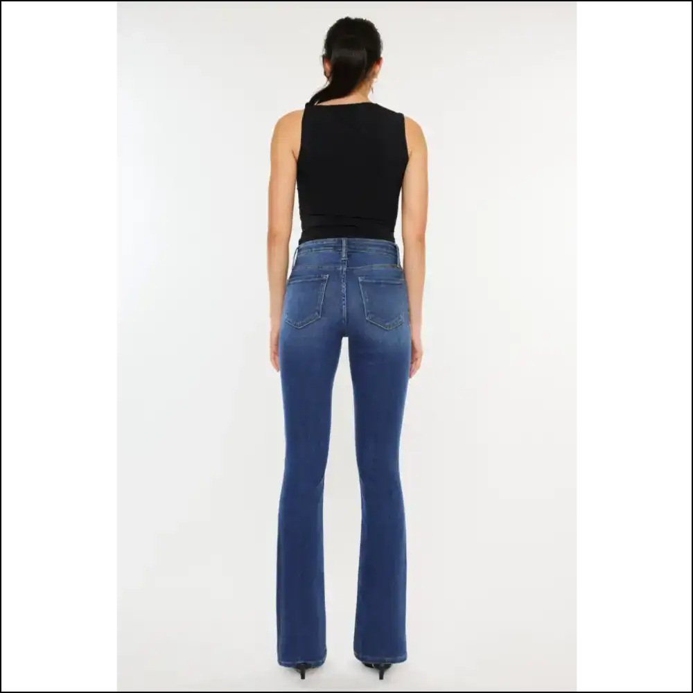 Jeans so Good You’ll Forget your Ex – Kancan High Rise Slim Bootcut! 😂👖 - on Sale Worldwide Shipping
