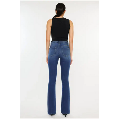 Jeans so Good You’ll Forget your Ex – Kancan High Rise Slim Bootcut! 😂👖 - on Sale Worldwide Shipping