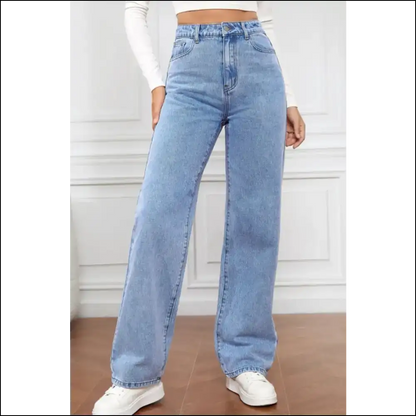 Jeans so High they Give your Confidence a Lift - Needful Things! - Light Blue / s - on Sale Worldwide Shipping