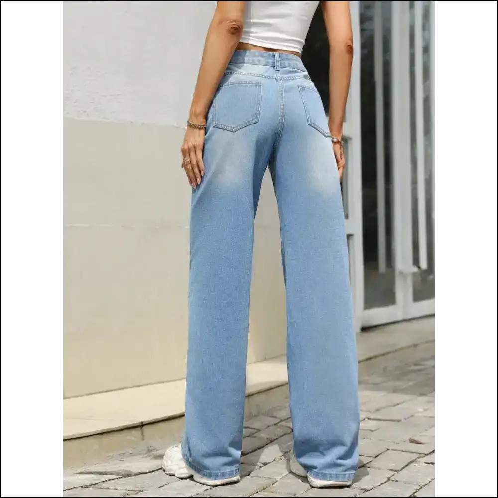Jeans so Wide they Should Come with their Own Personal Space! 👖✨ - on Sale Worldwide Shipping
