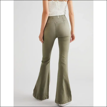 Jeans that are as Quirky your Personality: Asymmetric Waist Flair! 🎉 - on Sale Worldwide Shipping