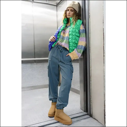 Jeans that Drawstring your Comfort and Cargo Into a Stylish Comedy 😄 - on Sale Worldwide Shipping