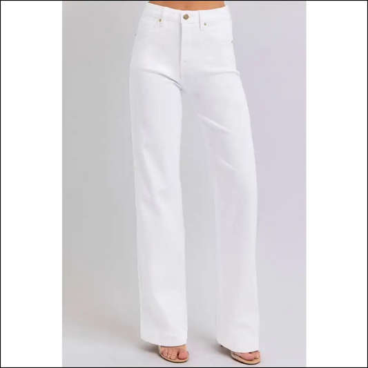Jeans that Hug you Tighter than your Best Friend! Get High Waist Straight Vibe! 💃 - White / 1xl - on Sale Worldwide Shipping