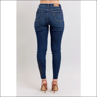 Jeans that Love you Back: Meet your Judy Blue Embroidered High Rise Bestie! 😂🎉 - on Sale Worldwide Shipping