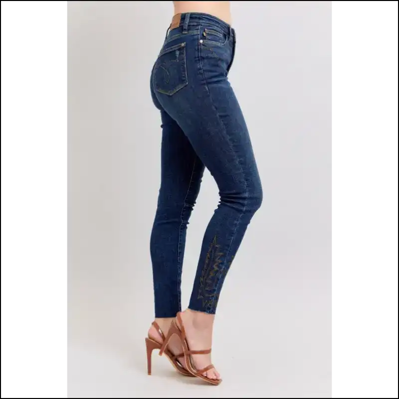 Jeans that Love you Back: Meet your Judy Blue Embroidered High Rise Bestie! 😂🎉 - on Sale Worldwide Shipping
