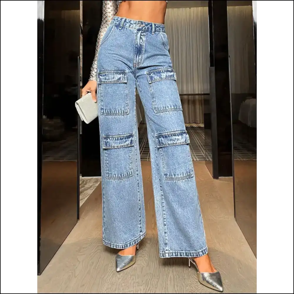 Jeans that Say I’m Chic not just Wide Leg High Waist Af! 😂👖 - Needful Things - on Sale Worldwide Shipping