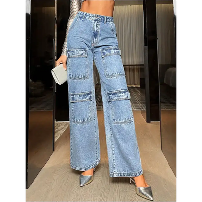 Jeans that Say I’m Chic not just Wide Leg High Waist Af! 😂👖 - Needful Things - on Sale Worldwide Shipping