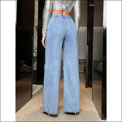 Jeans that Say I’m Chic not just Wide Leg High Waist Af! 😂👖 - Needful Things - on Sale Worldwide Shipping