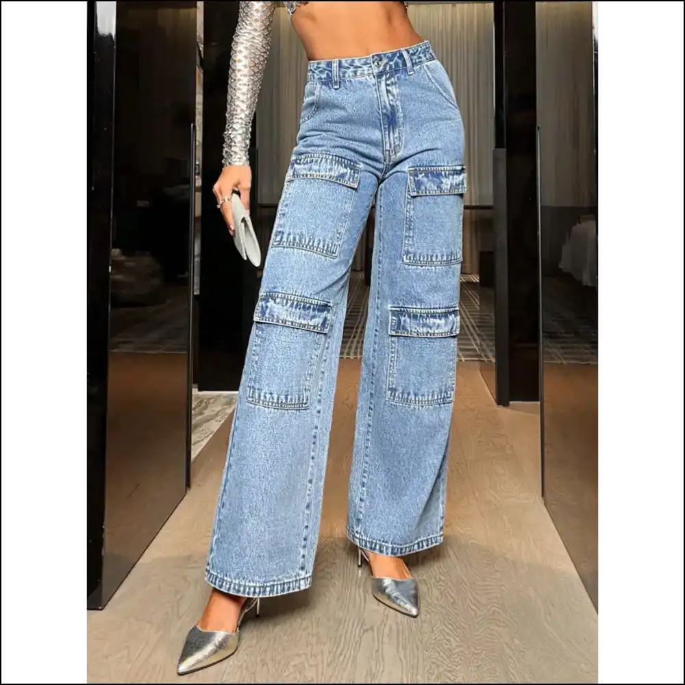 Jeans that Say I’m Chic not just Wide Leg High Waist Af! 😂👖 - Needful Things - on Sale Worldwide Shipping