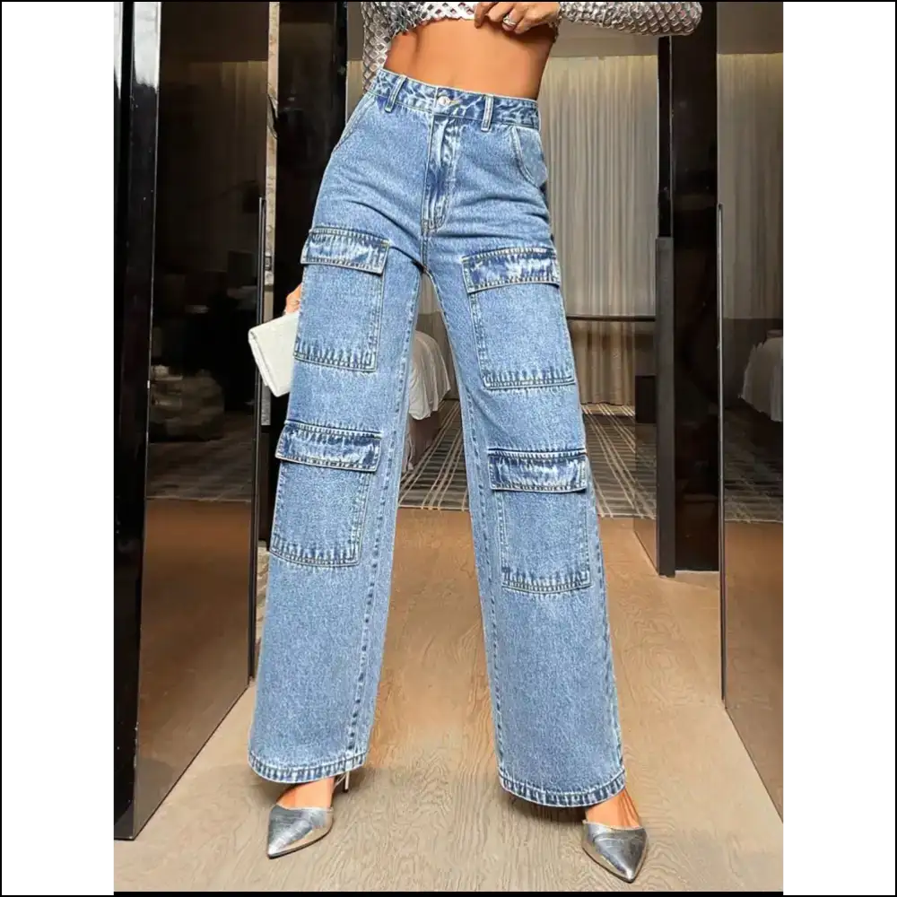 Jeans that Say I’m Chic not just Wide Leg High Waist Af! 😂👖 - Needful Things - on Sale Worldwide Shipping