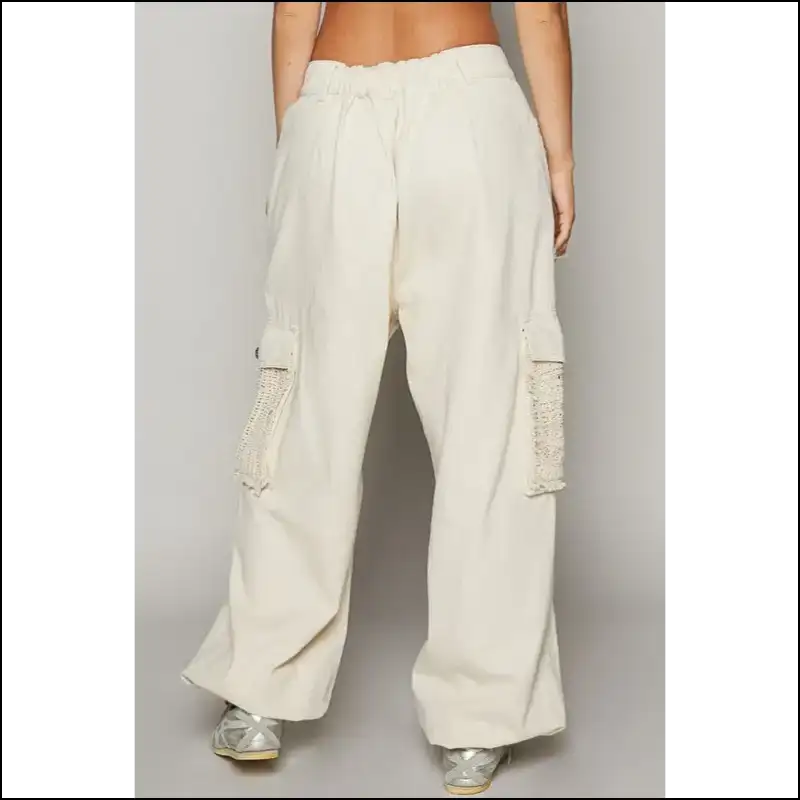 Jeans that Say I’m Distressed but Make it Fashionably Crochet Chic! - on Sale Worldwide Shipping