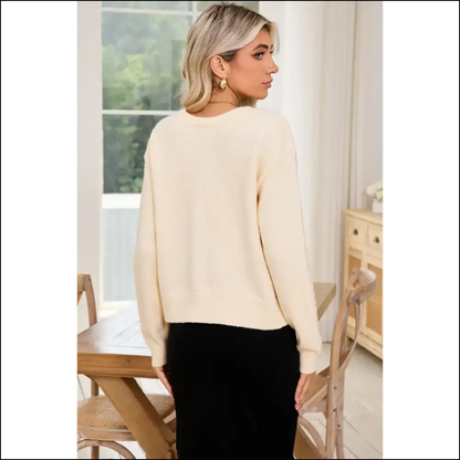Jet Stream Bowknot Cropped Cardigan: so Cozy It’s Criminal 😈 - Cardigans on Sale Worldwide Shipping