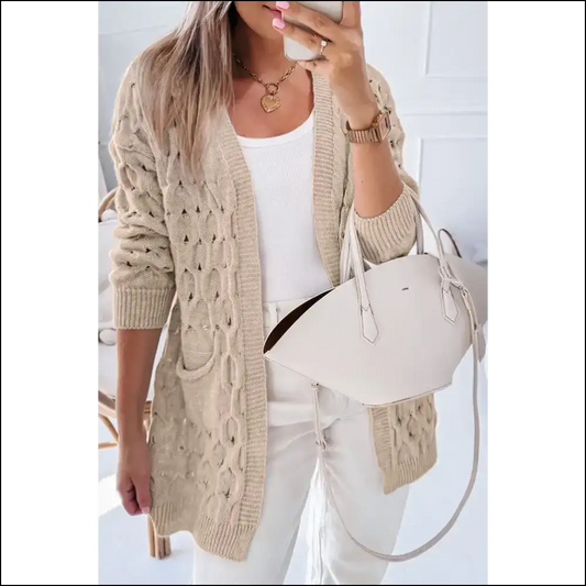 Jet Stream Eyelet: Baggy Cardigan Bliss (finally!) 😂 Needful Things - s - Cardigans on Sale Worldwide Shipping