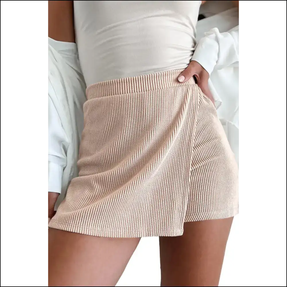Jet Stream Skort: High Waist Stakes Fashion 😜 - Shorts on Sale Worldwide Shipping