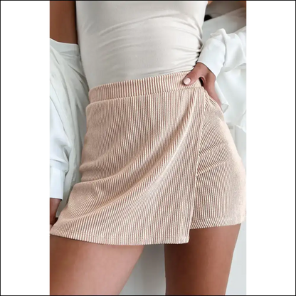 Jet Stream Skort: High Waist Stakes Fashion 😜 - s - Shorts on Sale Worldwide Shipping