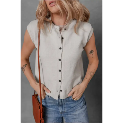 Jet Stream Sweater Vest: Weather ? Needful Things has you 🥶 - s - Cardigans on Sale Worldwide Shipping