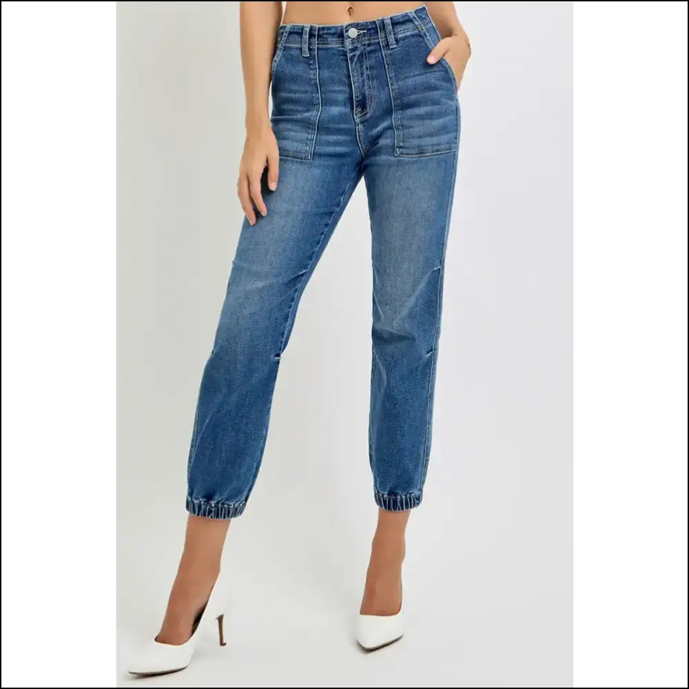 Jogger Jeans: Risen High Enough to Hide my Snacking Secrets 😜👖 - Jeans on Sale Worldwide Shipping