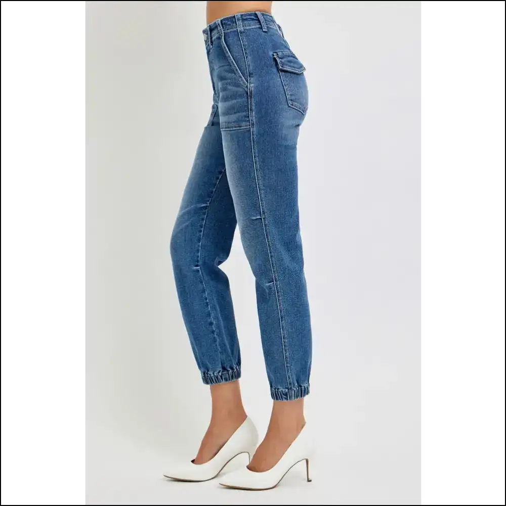 Jogger Jeans: Risen High Enough to Hide my Snacking Secrets 😜👖 - Jeans on Sale Worldwide Shipping