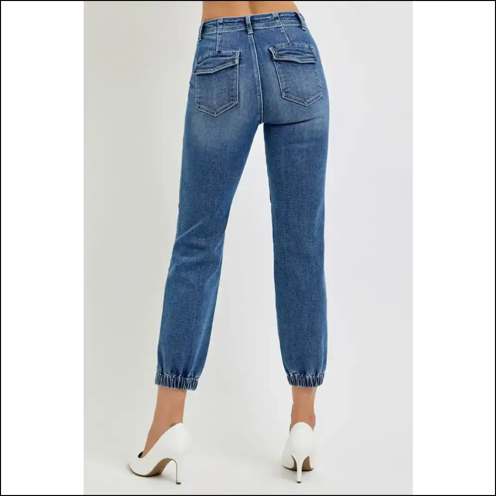 Jogger Jeans: Risen High Enough to Hide my Snacking Secrets 😜👖 - Jeans on Sale Worldwide Shipping