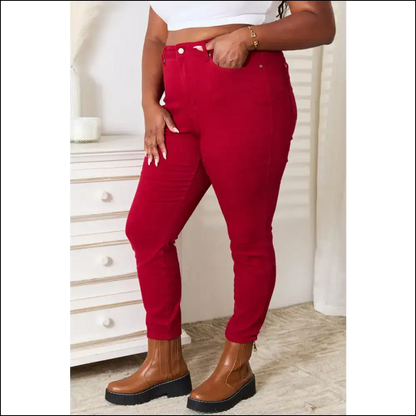 Judy Blue High Waist Skinny Jeans: Tummy Control for your Snack-break Decisions 😂👖 - Jeans on Sale Worldwide Shipping