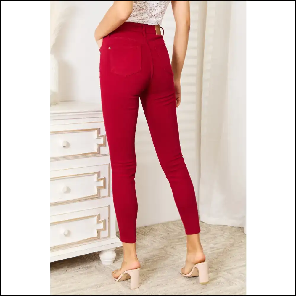 Judy Blue High Waist Skinny Jeans: Tummy Control for your Snack-break Decisions 😂👖 - Jeans on Sale Worldwide Shipping