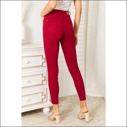 Judy Blue High Waist Skinny Jeans: Tummy Control for your Snack-break Decisions 😂👖 - Jeans on Sale Worldwide Shipping