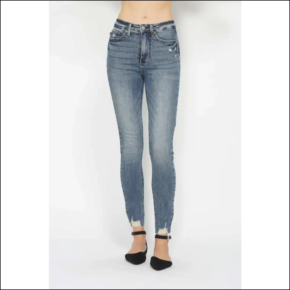 Judy Blue Tummy Control Skinny Jeans: where Fabulous Meets Fearless! 💃😂 - Jeans on Sale Worldwide Shipping