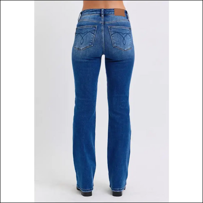 Judy Blue’s Bootcut Jeans: where Power Meets Thermal Warmth and Laughter! 😂✨ - Jeans on Sale Worldwide Shipping