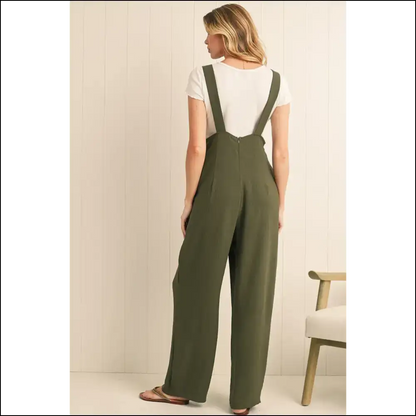 Jungle Green Overalls: Button Straight Leg? i Needful Things! 🌿 - Jumpsuits & Rompers on Sale Worldwide Shipping