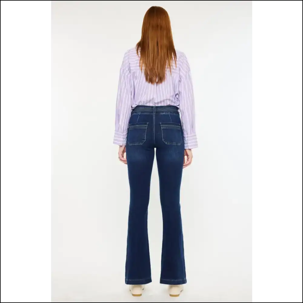 Kancan High Rise Jeans: Flare Up your Style and Confidence! 😜✨ - Jeans on Sale Worldwide Shipping
