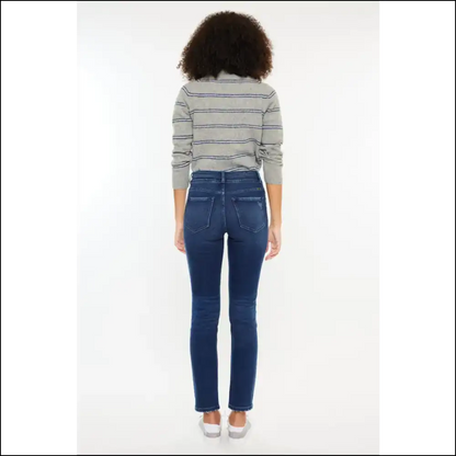 Kancan High Rise Slim Straight Jeans: your Bffs not just Pants! 😂👖 - Jeans on Sale Worldwide Shipping