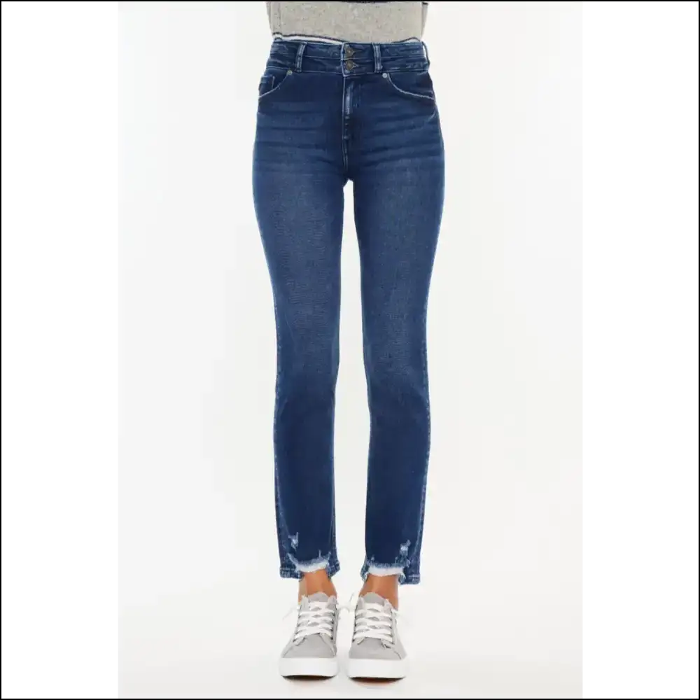 Kancan High Rise Slim Straight Jeans: your Bffs not just Pants! 😂👖 - Jeans on Sale Worldwide Shipping