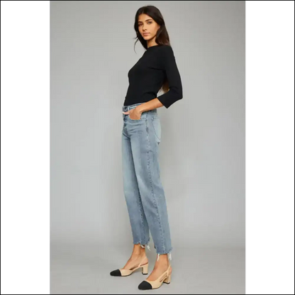 Kancan High Waist and Wide Leg: Jeans so Fly they Might just Away! - on Sale Worldwide Shipping
