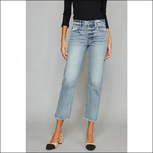 Kancan High Waist Jeans: Because Regular Pants are for Beginners 😂 - Light / 11 - Jeans on Sale Worldwide Shipping