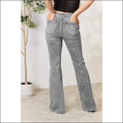Kancan High Waist Slim Flare Jeans: Because Life’s too Short for Boring Pants! 😜 - Jeans on Sale Worldwide Shipping