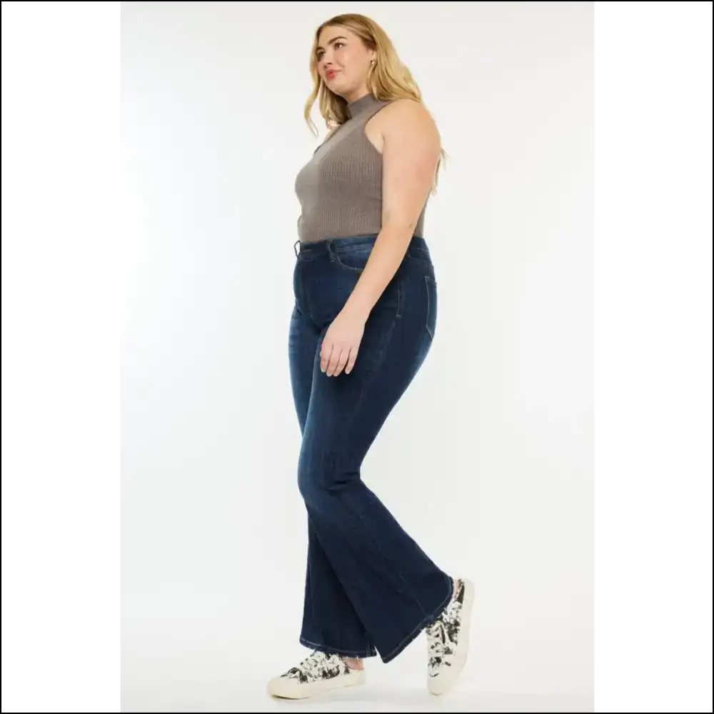 Kancan Mid Rise Flare Jeans: for when you Want to Up your Life! 😄✨ - Jeans on Sale Worldwide Shipping