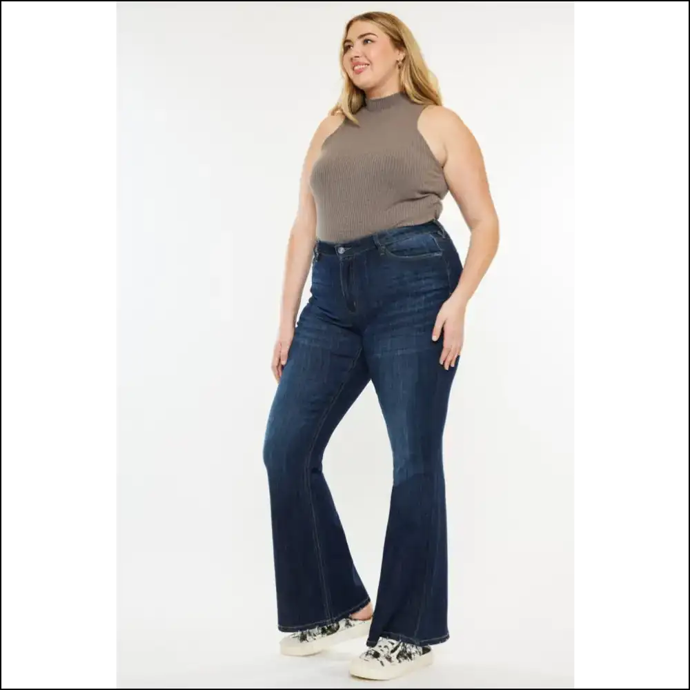 Kancan Mid Rise Flare Jeans: for when you Want to Up your Life! 😄✨ - Jeans on Sale Worldwide Shipping