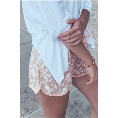 Khaki Leopard Shorts: High Waist Casual Sass from Needful Things! 🐆🔥 - Shorts on Sale Worldwide Shipping