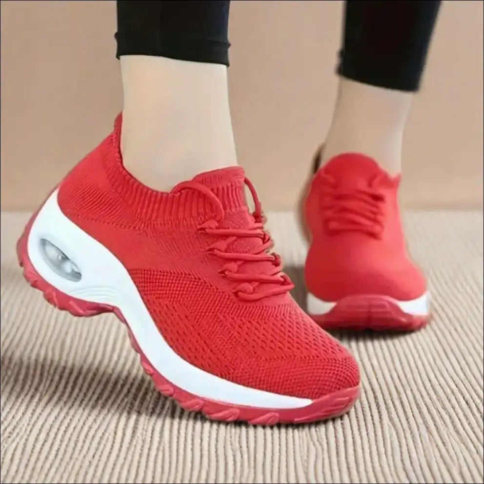 Lace Up Mesh Breathable Athletic Shoes - Feel Fabulous! - on Sale Worldwide Shipping