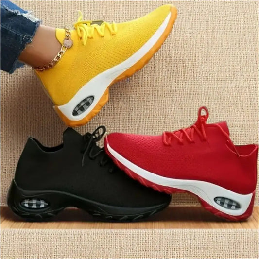 Lace Up Mesh Breathable Athletic Shoes - Feel Fabulous! - on Sale Worldwide Shipping