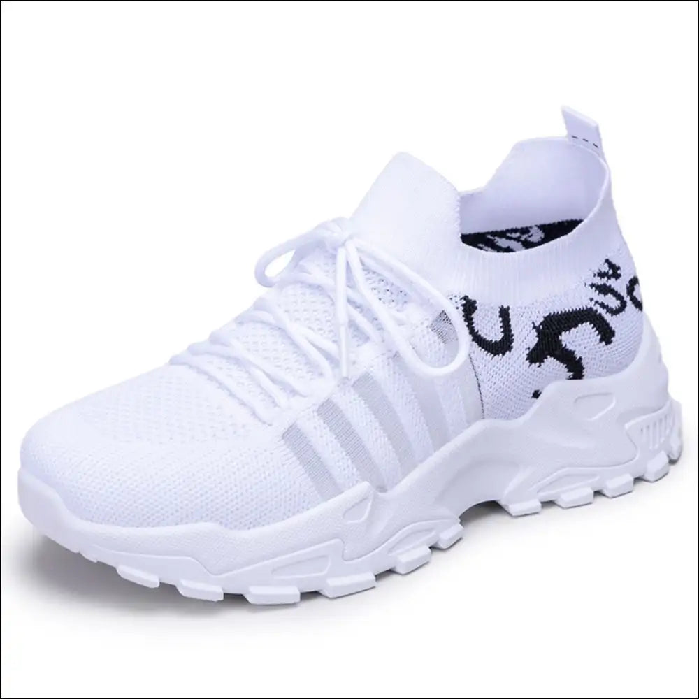 Lace Up Mesh Breathable Athletic Shoes - on Sale Worldwide Shipping