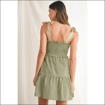 Laurel Green Mini Dress: Cotton Candy Confidence 👗 Needful Things - Short Dresses on Sale Worldwide Shipping
