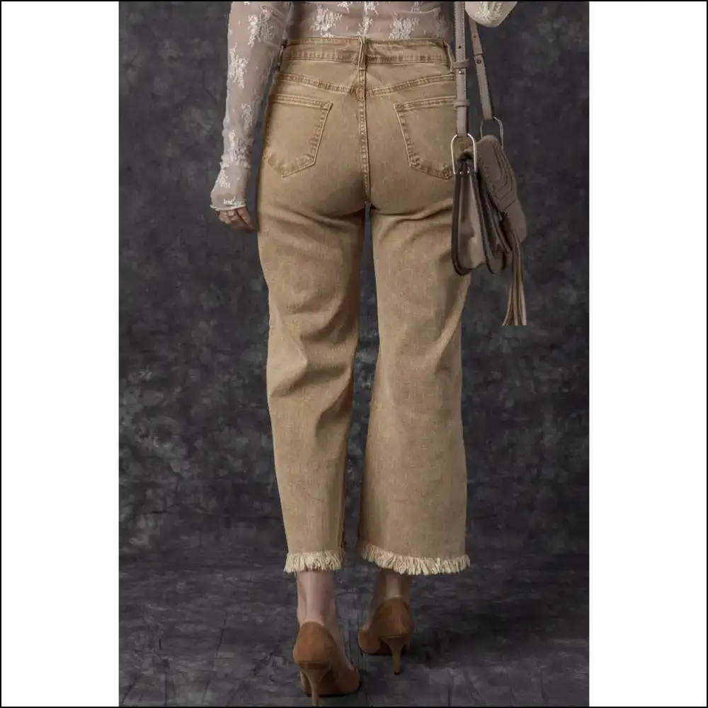 Light French Beige Jeans: so it Hurts (in a Good Way) Jeans on Sale Worldwide Shipping