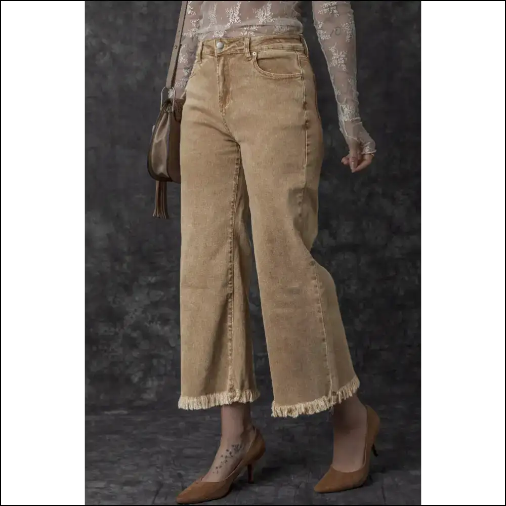 Light French Beige Jeans: so it Hurts (in a Good Way) Jeans on Sale Worldwide Shipping