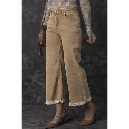 Light French Beige Jeans: so it Hurts (in a Good Way) Jeans on Sale Worldwide Shipping