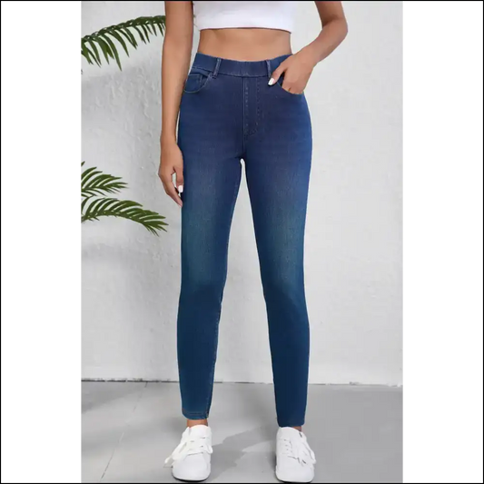 Look Fabulous and Pocket that Confidence in Needful Things High Waist Jeans! 💁‍♀️✨ - Blue / Xl - Jeans on Sale Worldwide Shipping
