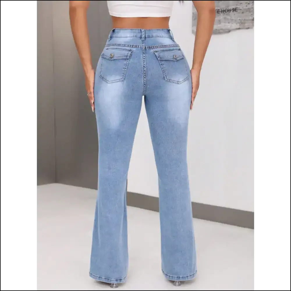 Look Hot & Feel Fabulous in your Chic Bootcut Jeans from Needful Things! 🔥💁‍♀️ - on Sale Worldwide Shipping
