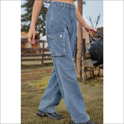 Loose Fit Long Jeans: for when You’re Fashionably Late to Everything! 😂✨ - Jeans on Sale Worldwide Shipping
